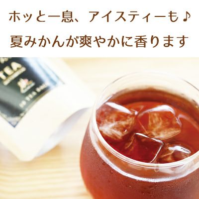 夏みかん紅茶（ティーバッグ10包）スタンドパック単品 | 柚子屋本店