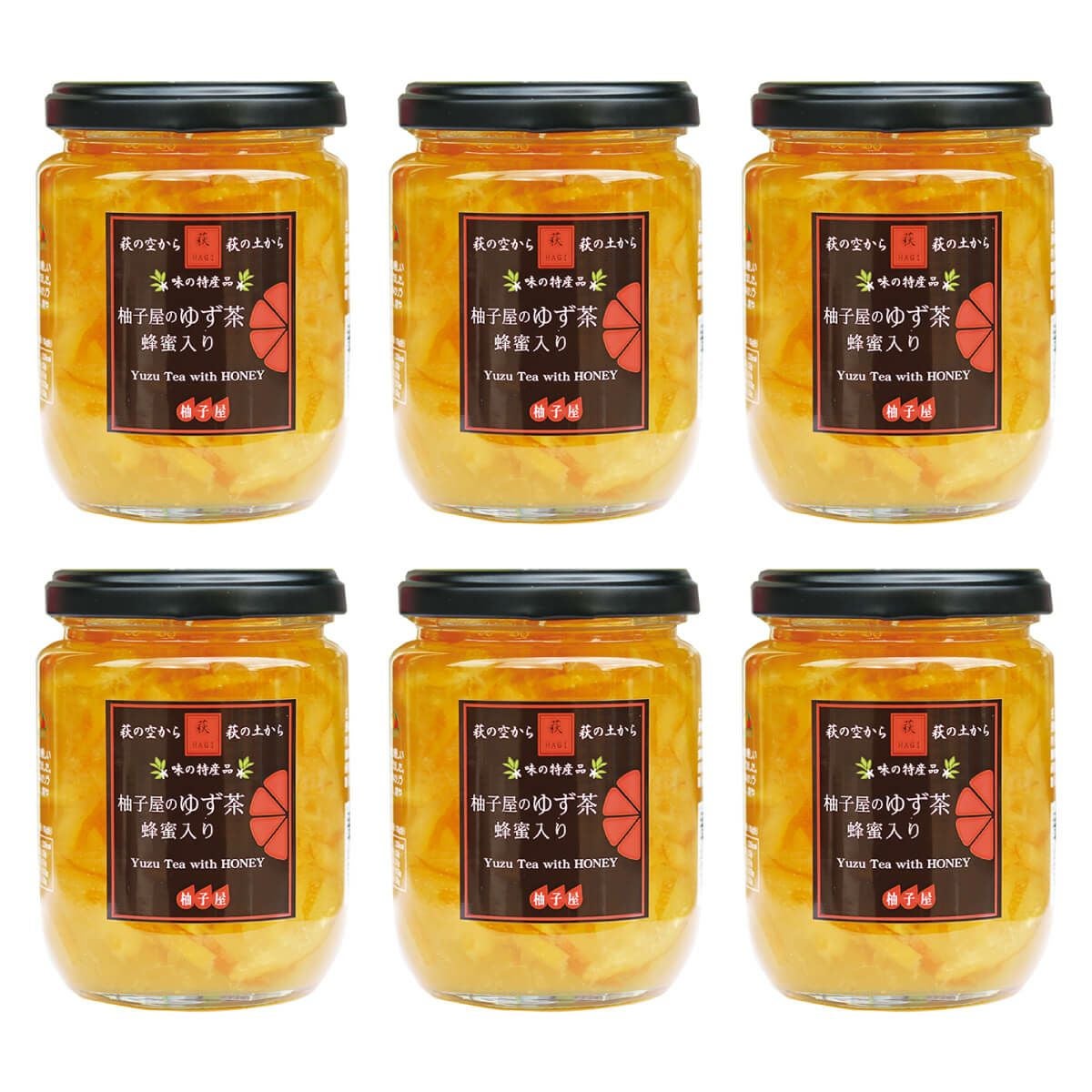 柚子屋のゆず茶（280g）6本│ホットドリンク,柚子茶,冷え症,温活