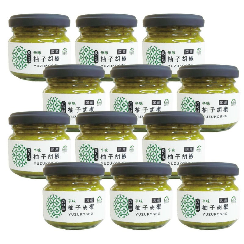 柚子胡椒（90g）6本|調味料,香辛料,柚子,青唐辛子,辛味,ラーメン,鍋,薬味,和食