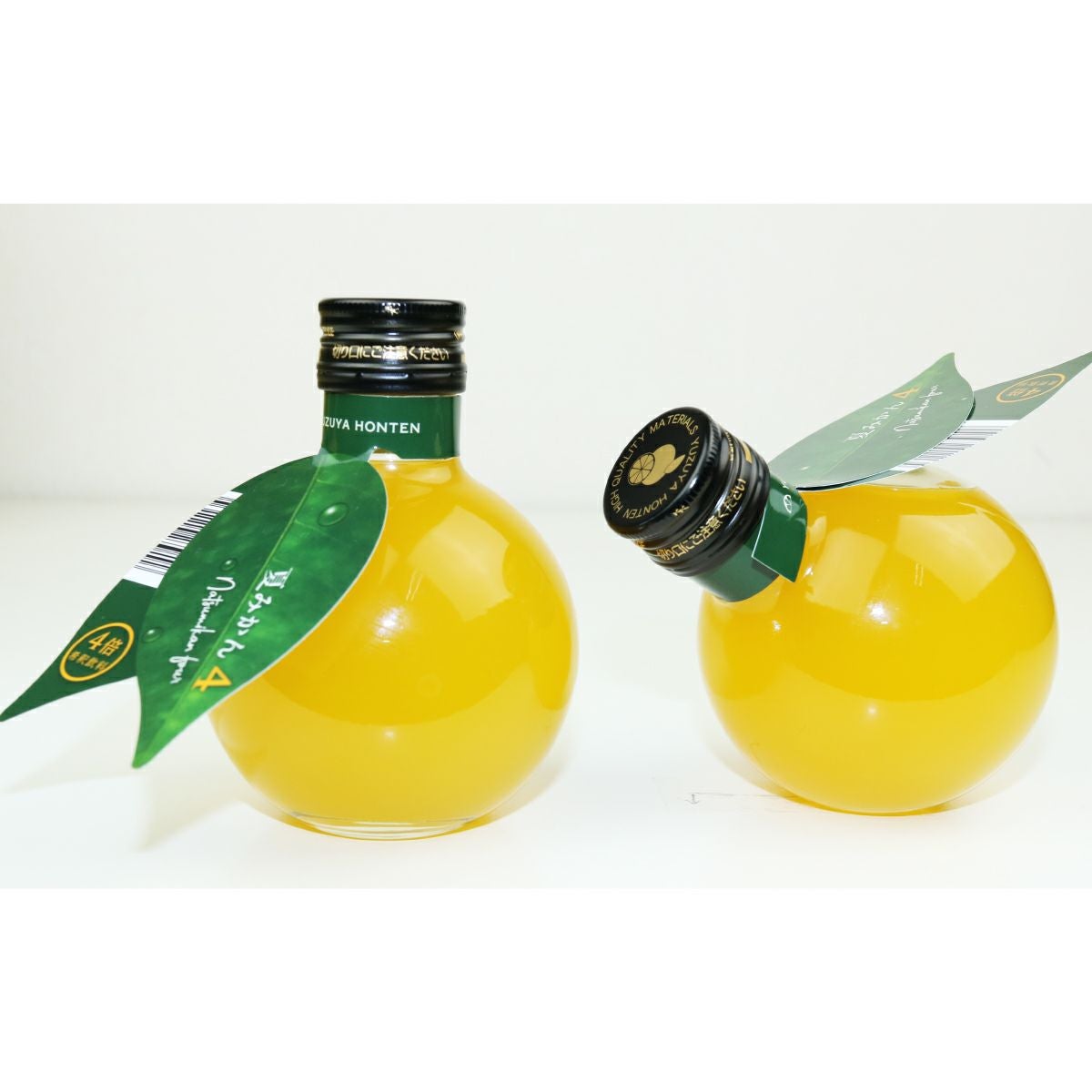 夏みかん4（180mlキュート瓶）12本 | 柚子屋本店ONLINE STORE