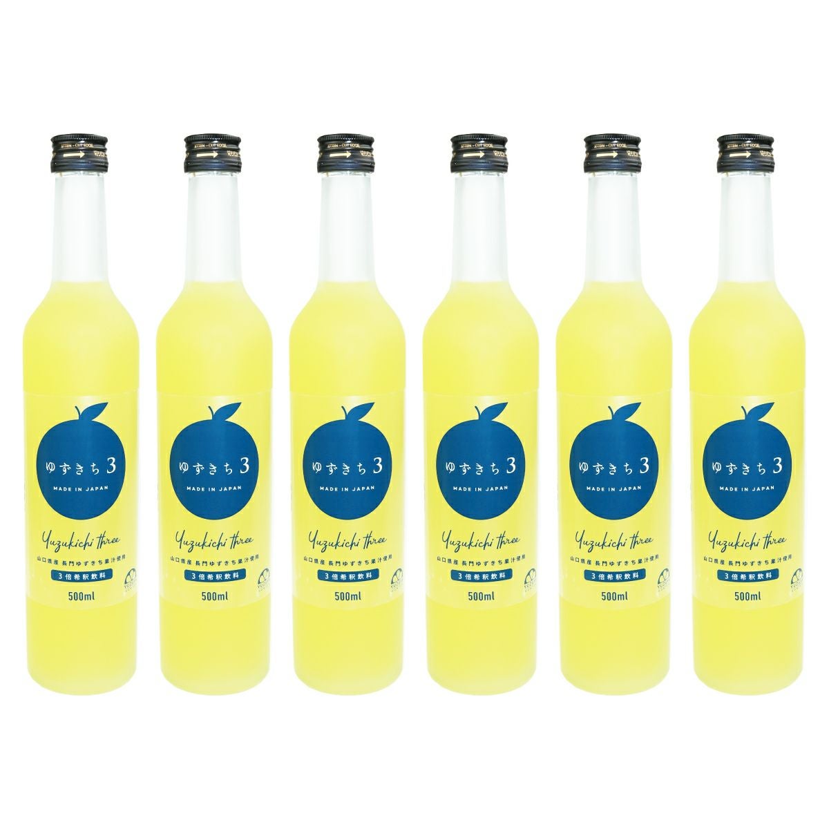 ゆずきち3（500ml）6本 | 柚子屋本店ONLINE STORE