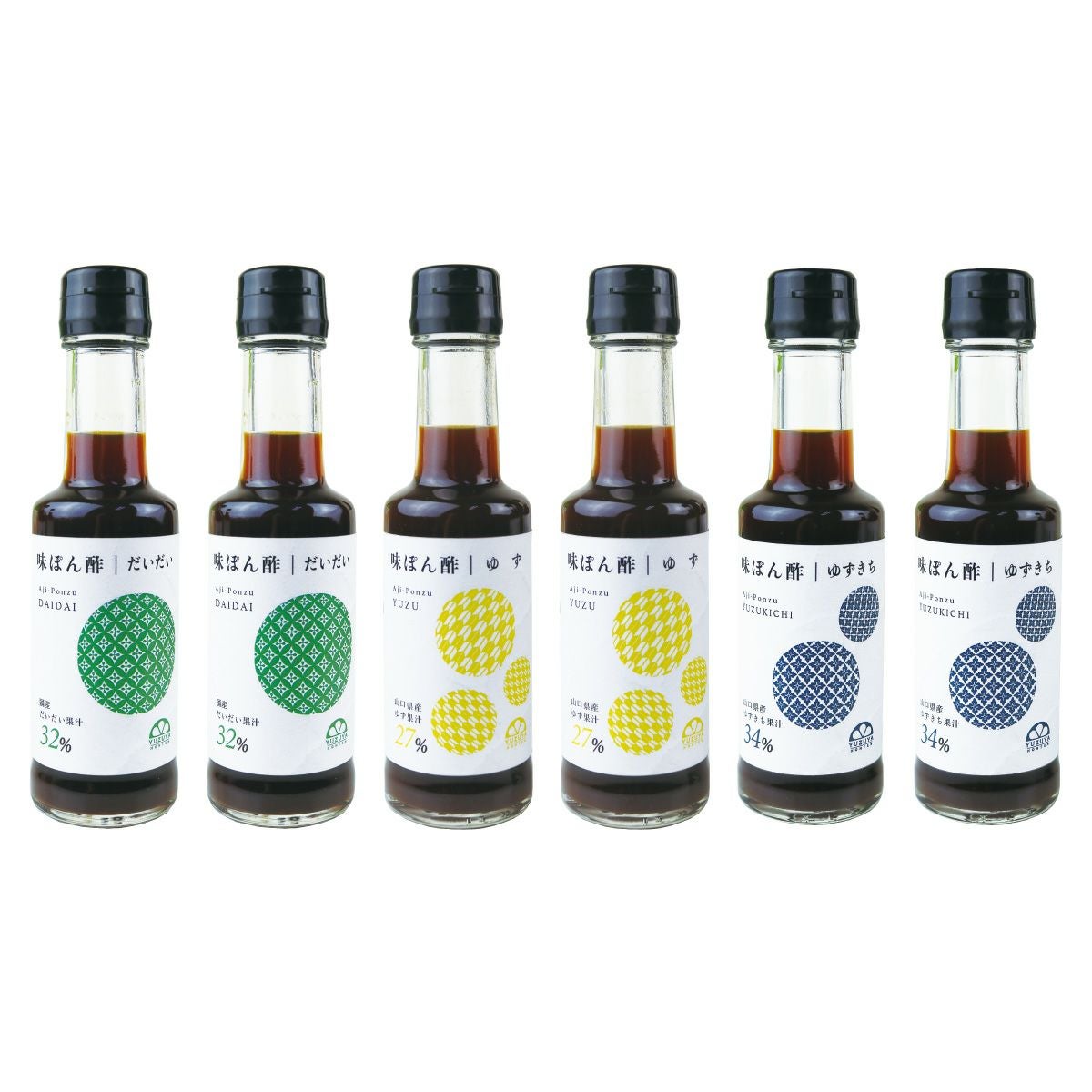 味ぽん酢アソート6本セット[14210] | 柚子屋本店ONLINE STORE