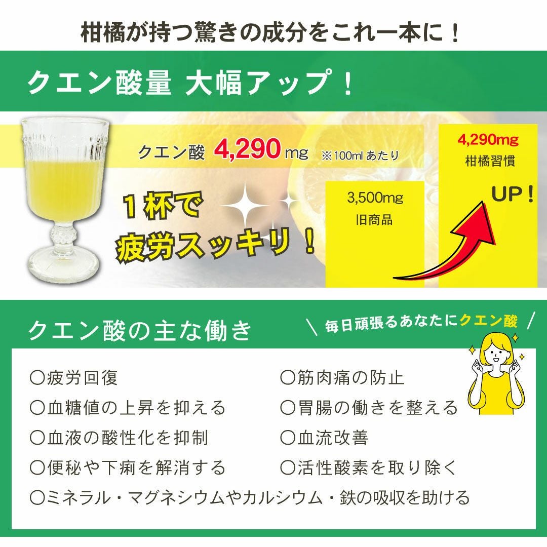 通常購入】柑橘習慣（500ml瓶）3本 | 柚子屋本店ONLINE STORE